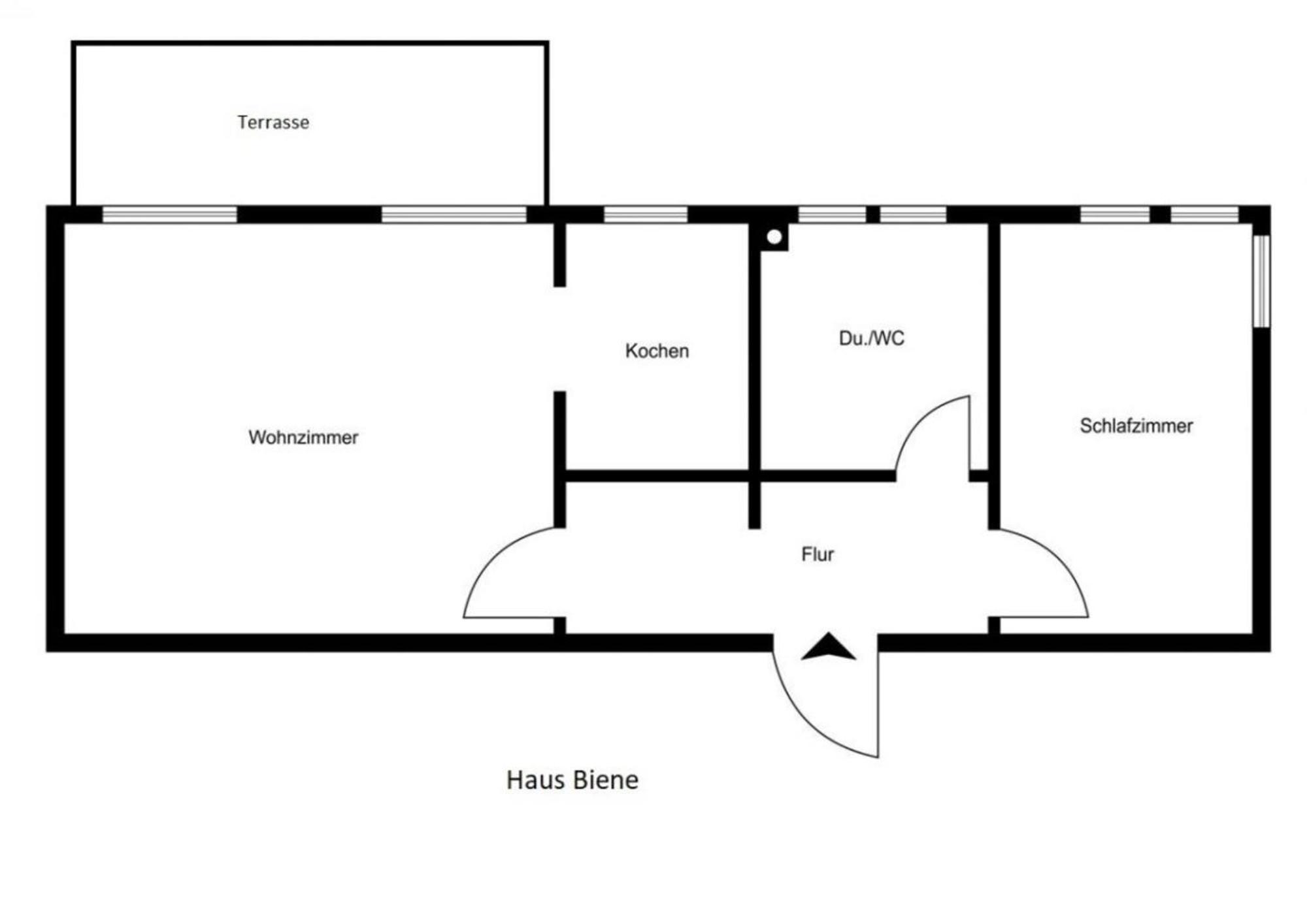 Ferienhaus Biene Am Siel Neufunnixsiel 외부 사진